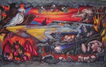 Mark And Lorne's Tattoo Rodeo Canvas