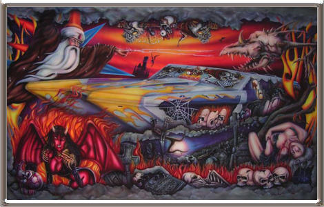 Tattoo Rodeo Canvas